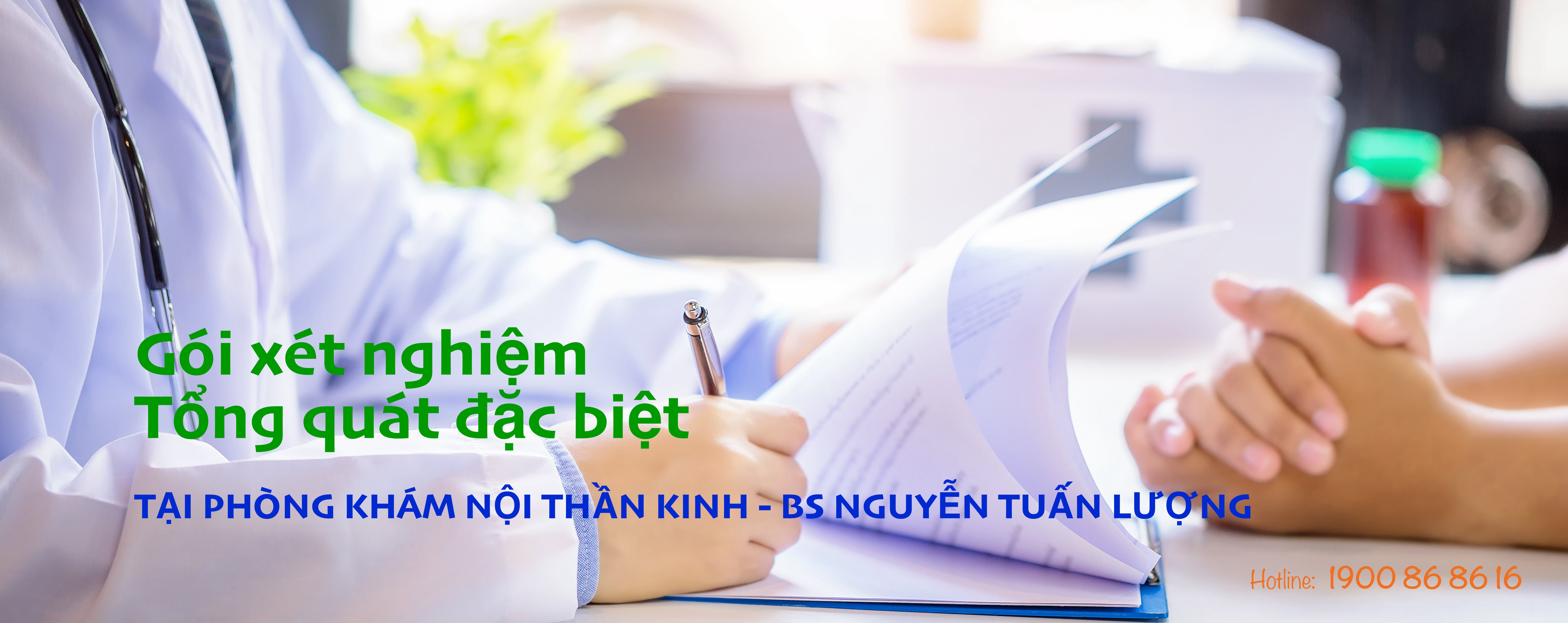 Gói xét nghiệm tổng quát đặc biệt.