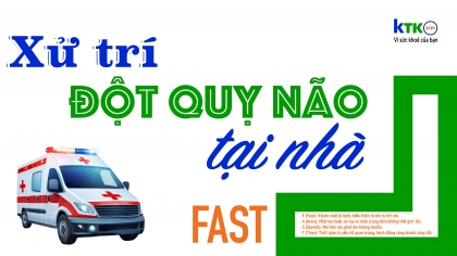 Làm thế nào khi đột quỵ não xảy ra tại nhà?