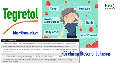Carbamazepine, alen HLA-B*1502 và hội chứng Stevens–Johnson.