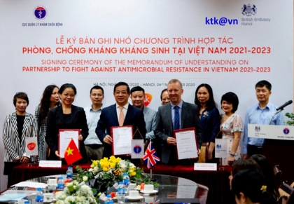 Chương trình Hợp tác phòng, chống kháng kháng sinh tại Việt Nam 2021 – 2023.